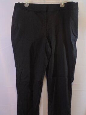 Lane Bryant The Allie Women's Size 18R Black Stretch Fabric